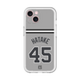 スリムプロテクションプレミアムケース［ 読売ジャイアンツ - #45 HATAKE - ビジター ］