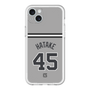 スリムプロテクションプレミアムケース［ 読売ジャイアンツ - #45 HATAKE - ビジター ］