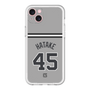 スリムプロテクションプレミアムケース［ 読売ジャイアンツ - #45 HATAKE - ビジター ］