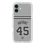 スリムプロテクションプレミアムケース［ 読売ジャイアンツ - #45 HATAKE - ビジター ］