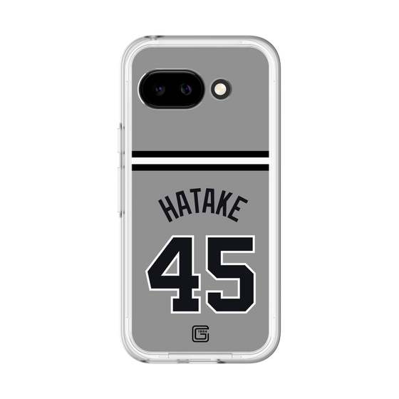 スリムプロテクションプレミアムケース［ 読売ジャイアンツ - #45 HATAKE - ビジター ］
