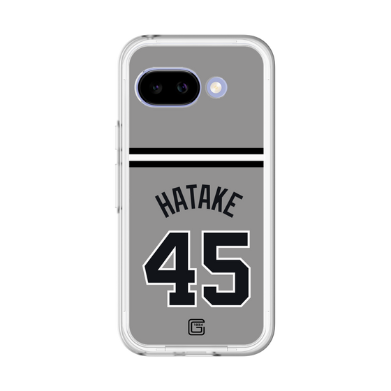 スリムプロテクションプレミアムケース［ 読売ジャイアンツ - #45 HATAKE - ビジター ］