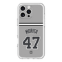 スリムプロテクションプレミアムケース［ 読売ジャイアンツ - #47 MORITA - ビジター ］