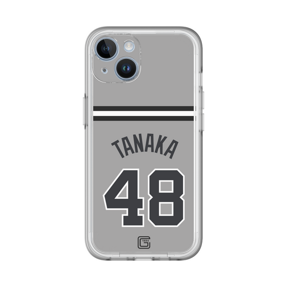 スリムプロテクションプレミアムケース［ 読売ジャイアンツ - #48 TANAKA - ビジター ］
