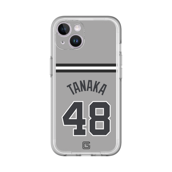 スリムプロテクションプレミアムケース［ 読売ジャイアンツ - #48 TANAKA - ビジター ］