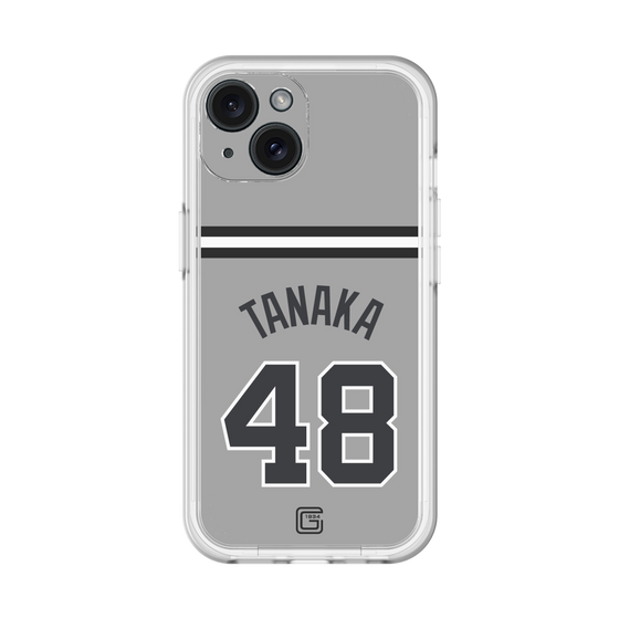 スリムプロテクションプレミアムケース［ 読売ジャイアンツ - #48 TANAKA - ビジター ］