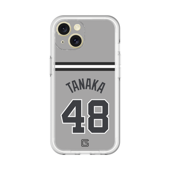 スリムプロテクションプレミアムケース［ 読売ジャイアンツ - #48 TANAKA - ビジター ］