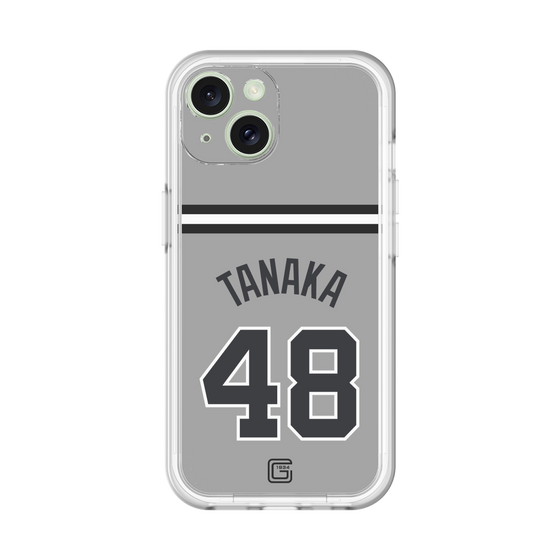 スリムプロテクションプレミアムケース［ 読売ジャイアンツ - #48 TANAKA - ビジター ］
