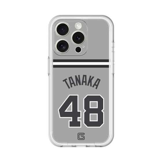 スリムプロテクションプレミアムケース［ 読売ジャイアンツ - #48 TANAKA - ビジター ］