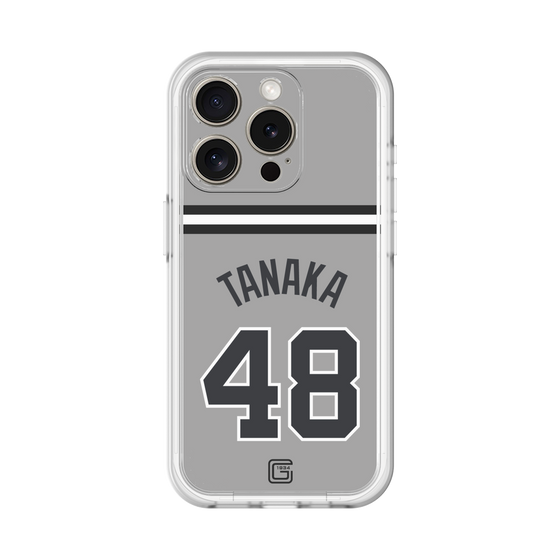スリムプロテクションプレミアムケース［ 読売ジャイアンツ - #48 TANAKA - ビジター ］