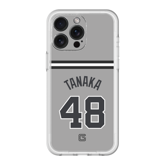 スリムプロテクションプレミアムケース［ 読売ジャイアンツ - #48 TANAKA - ビジター ］