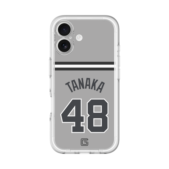 スリムプロテクションプレミアムケース［ 読売ジャイアンツ - #48 TANAKA - ビジター ］