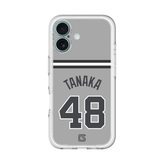 スリムプロテクションプレミアムケース［ 読売ジャイアンツ - #48 TANAKA - ビジター ］