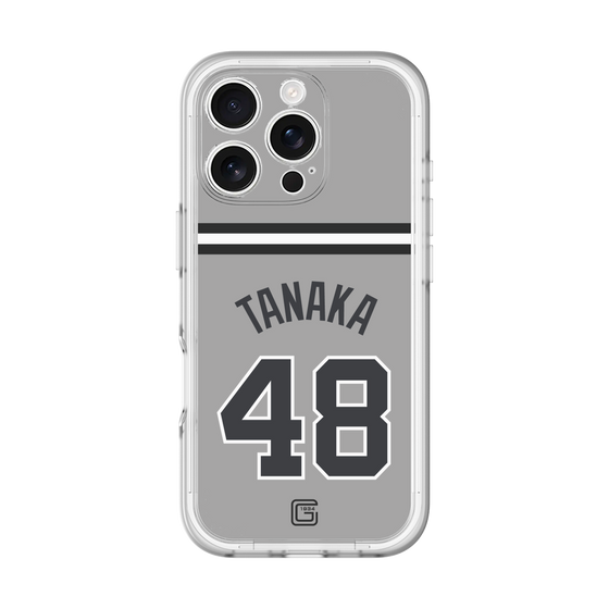 スリムプロテクションプレミアムケース［ 読売ジャイアンツ - #48 TANAKA - ビジター ］