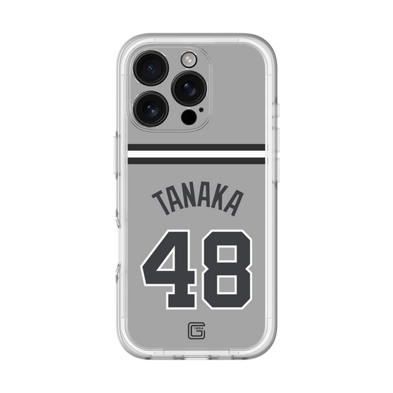 スリムプロテクションプレミアムケース［ 読売ジャイアンツ - #48 TANAKA - ビジター ］