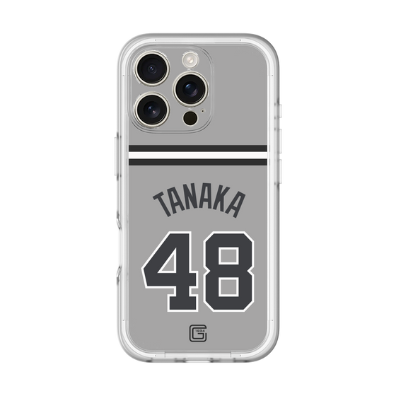 スリムプロテクションプレミアムケース［ 読売ジャイアンツ - #48 TANAKA - ビジター ］