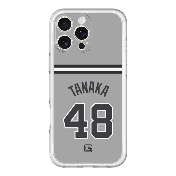 スリムプロテクションプレミアムケース［ 読売ジャイアンツ - #48 TANAKA - ビジター ］