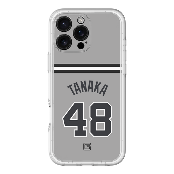 スリムプロテクションプレミアムケース［ 読売ジャイアンツ - #48 TANAKA - ビジター ］