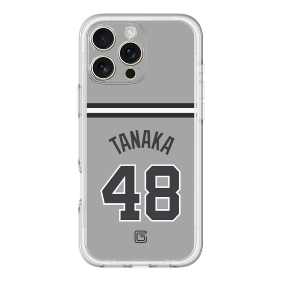 スリムプロテクションプレミアムケース［ 読売ジャイアンツ - #48 TANAKA - ビジター ］