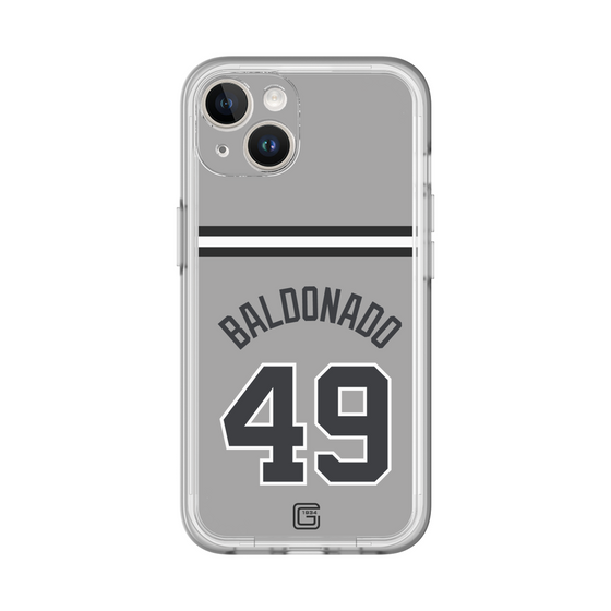 スリムプロテクションプレミアムケース［ 読売ジャイアンツ - #49 BALDONADO - ビジター ］