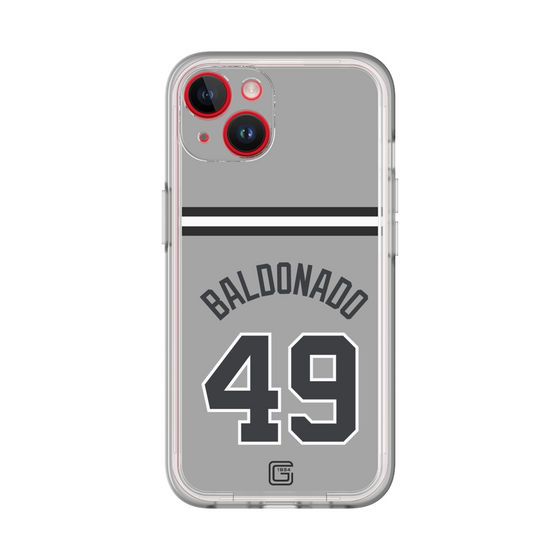 スリムプロテクションプレミアムケース［ 読売ジャイアンツ - #49 BALDONADO - ビジター ］