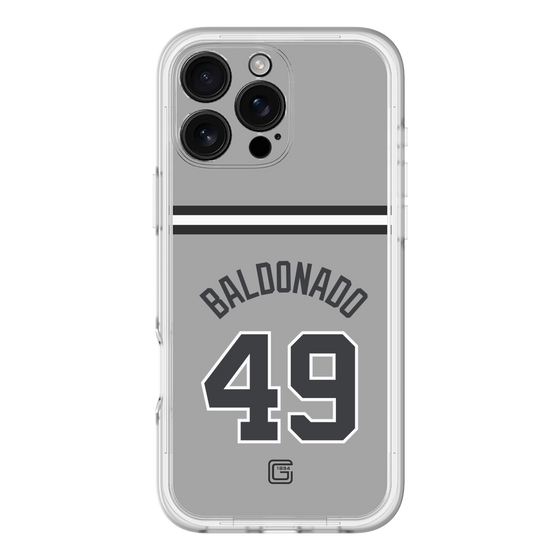 スリムプロテクションプレミアムケース［ 読売ジャイアンツ - #49 BALDONADO - ビジター ］