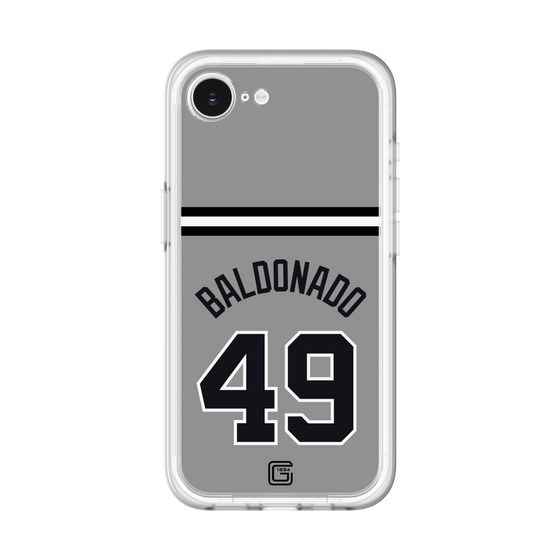 スリムプロテクションプレミアムケース［ 読売ジャイアンツ - #49 BALDONADO - ビジター ］