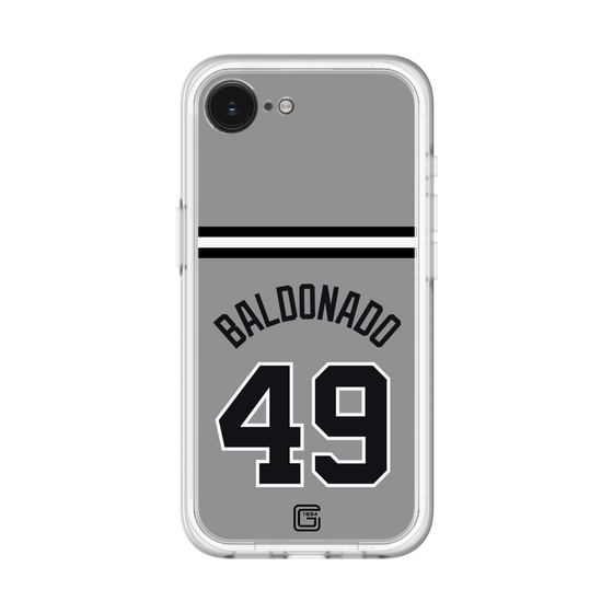 スリムプロテクションプレミアムケース［ 読売ジャイアンツ - #49 BALDONADO - ビジター ］