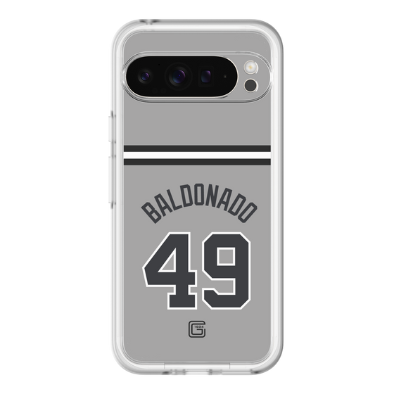 スリムプロテクションプレミアムケース［ 読売ジャイアンツ - #49 BALDONADO - ビジター ］