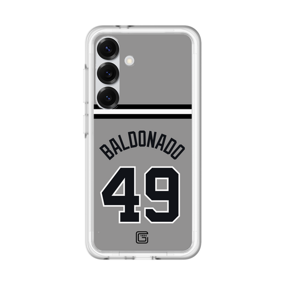 スリムプロテクションプレミアムケース［ 読売ジャイアンツ - #49 BALDONADO - ビジター ］