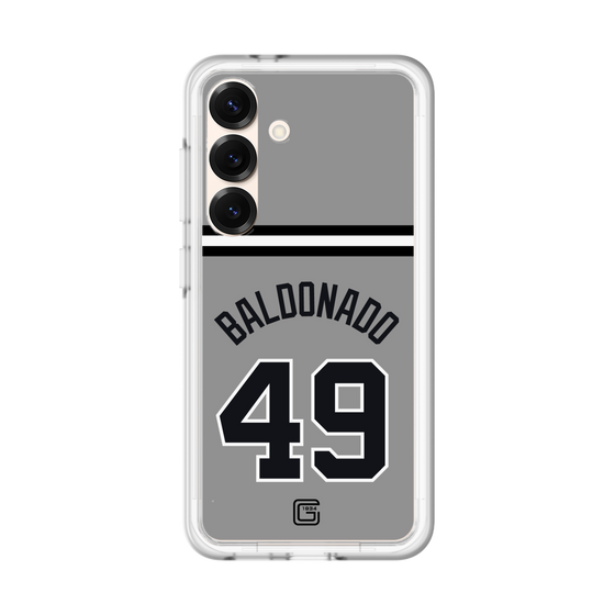 スリムプロテクションプレミアムケース［ 読売ジャイアンツ - #49 BALDONADO - ビジター ］
