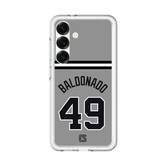 スリムプロテクションプレミアムケース［ 読売ジャイアンツ - #49 BALDONADO - ビジター ］