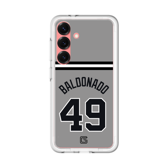 スリムプロテクションプレミアムケース［ 読売ジャイアンツ - #49 BALDONADO - ビジター ］