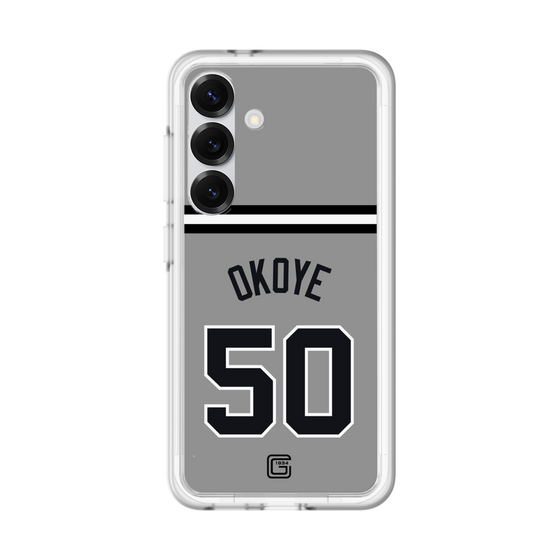 スリムプロテクションプレミアムケース［ 読売ジャイアンツ - #50 OKOYE - ビジター ］