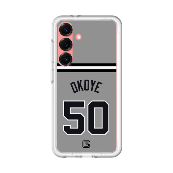 スリムプロテクションプレミアムケース［ 読売ジャイアンツ - #50 OKOYE - ビジター ］