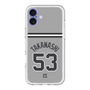 スリムプロテクションプレミアムケース［ 読売ジャイアンツ - #53 TAKANASHI - ビジター ］