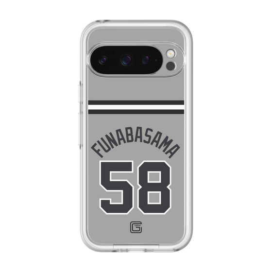 スリムプロテクションプレミアムケース［ 読売ジャイアンツ - #58 FUNABASAMA - ビジター ］