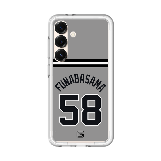 スリムプロテクションプレミアムケース［ 読売ジャイアンツ - #58 FUNABASAMA - ビジター ］