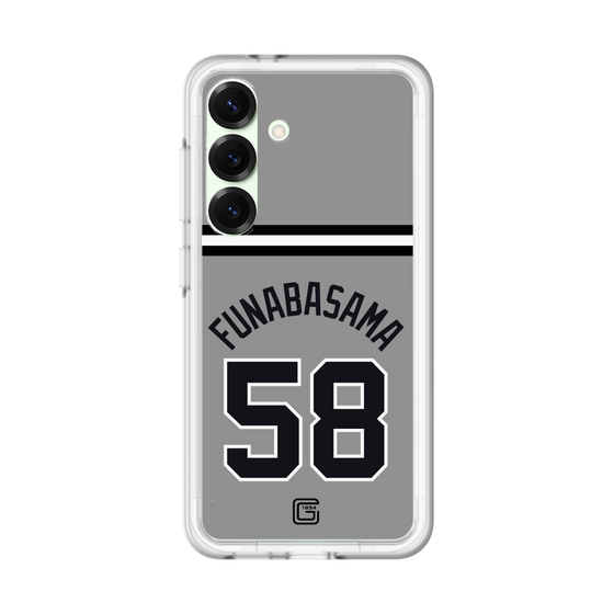スリムプロテクションプレミアムケース［ 読売ジャイアンツ - #58 FUNABASAMA - ビジター ］