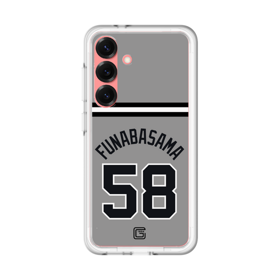 スリムプロテクションプレミアムケース［ 読売ジャイアンツ - #58 FUNABASAMA - ビジター ］