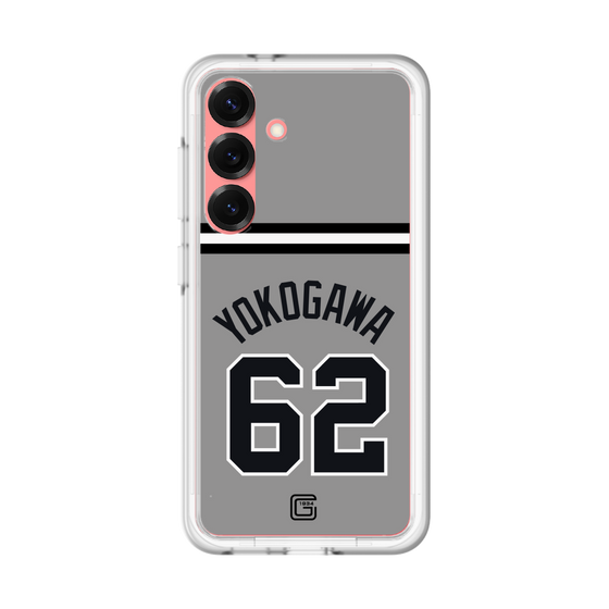 スリムプロテクションプレミアムケース［ 読売ジャイアンツ - #62 YOKOGAWA - ビジター ］