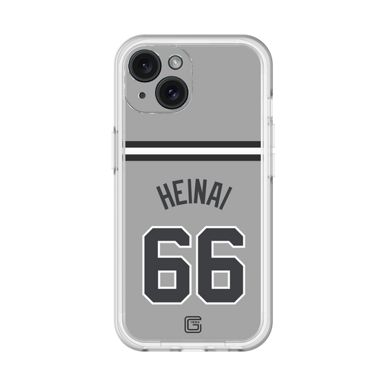 スリムプロテクションプレミアムケース［ 読売ジャイアンツ - #66 HEINAI - ビジター ］