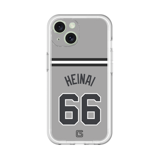 スリムプロテクションプレミアムケース［ 読売ジャイアンツ - #66 HEINAI - ビジター ］
