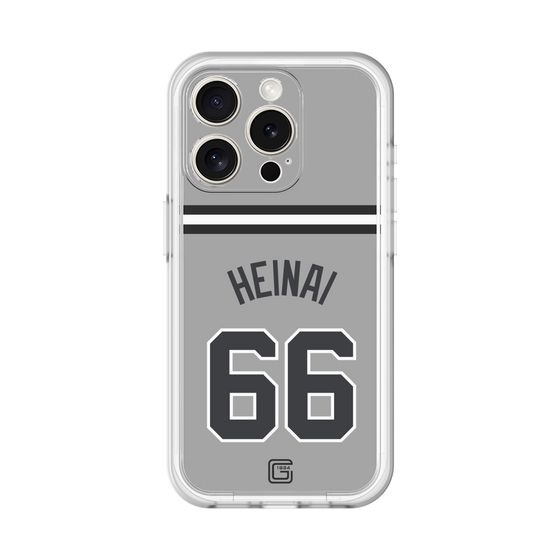 スリムプロテクションプレミアムケース［ 読売ジャイアンツ - #66 HEINAI - ビジター ］