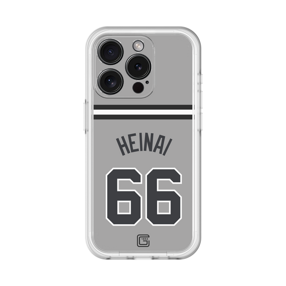 スリムプロテクションプレミアムケース［ 読売ジャイアンツ - #66 HEINAI - ビジター ］