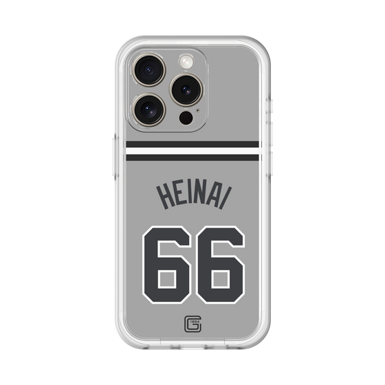 スリムプロテクションプレミアムケース［ 読売ジャイアンツ - #66 HEINAI - ビジター ］