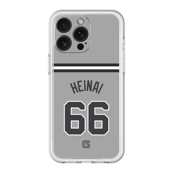 スリムプロテクションプレミアムケース［ 読売ジャイアンツ - #66 HEINAI - ビジター ］