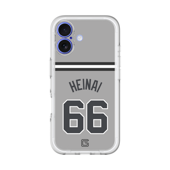 スリムプロテクションプレミアムケース［ 読売ジャイアンツ - #66 HEINAI - ビジター ］