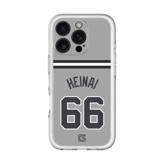 スリムプロテクションプレミアムケース［ 読売ジャイアンツ - #66 HEINAI - ビジター ］