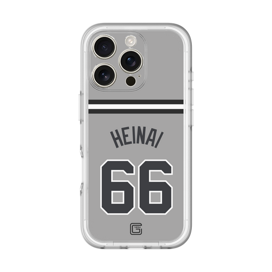 スリムプロテクションプレミアムケース［ 読売ジャイアンツ - #66 HEINAI - ビジター ］